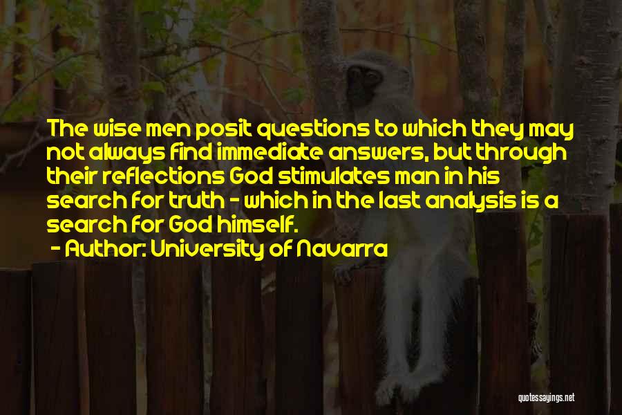Bible Wise Quotes By University Of Navarra