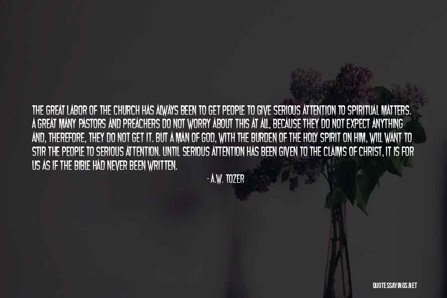 Bible Worry Quotes By A.W. Tozer Bible Worry Quotes By A.W. Tozer