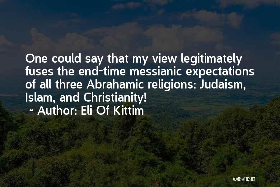 Biblical Hermeneutics Quotes By Eli Of Kittim