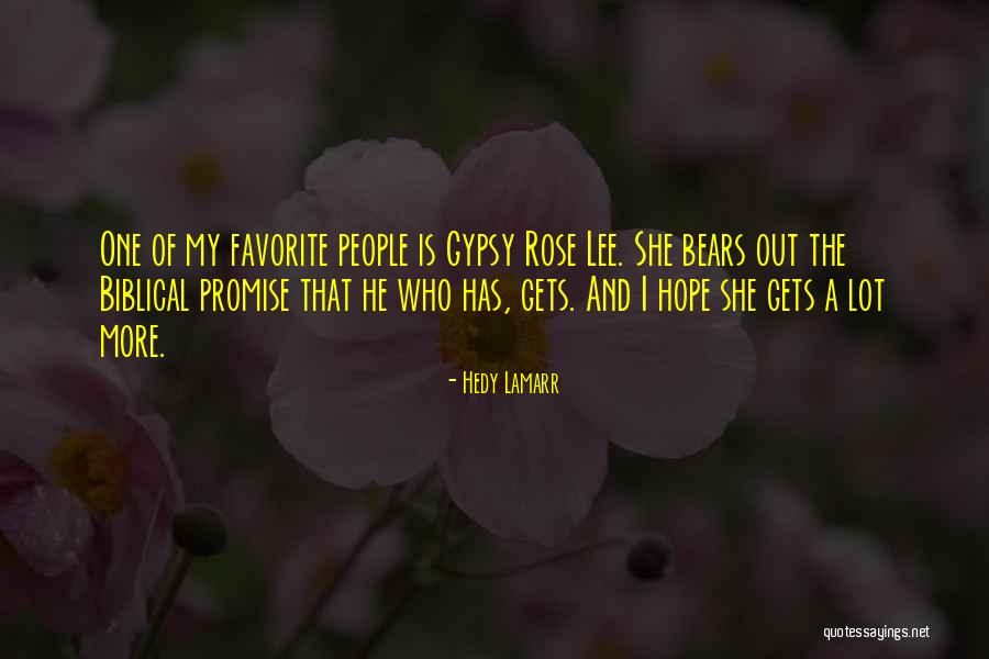 Biblical Hope Quotes By Hedy Lamarr Biblical Hope Quotes By Hedy Lamarr