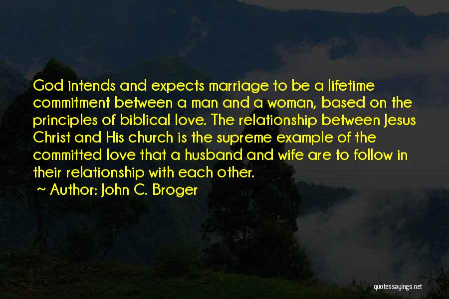 Biblical Marriage Quotes By John C. Broger