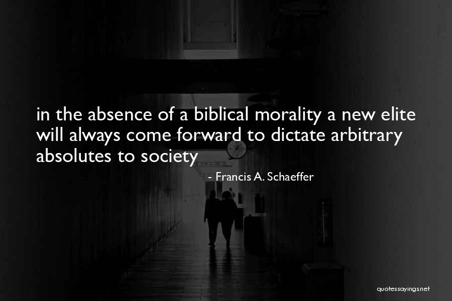 Biblical Morality Quotes By Francis A. Schaeffer Biblical Morality Quotes By Francis A. Schaeffer
