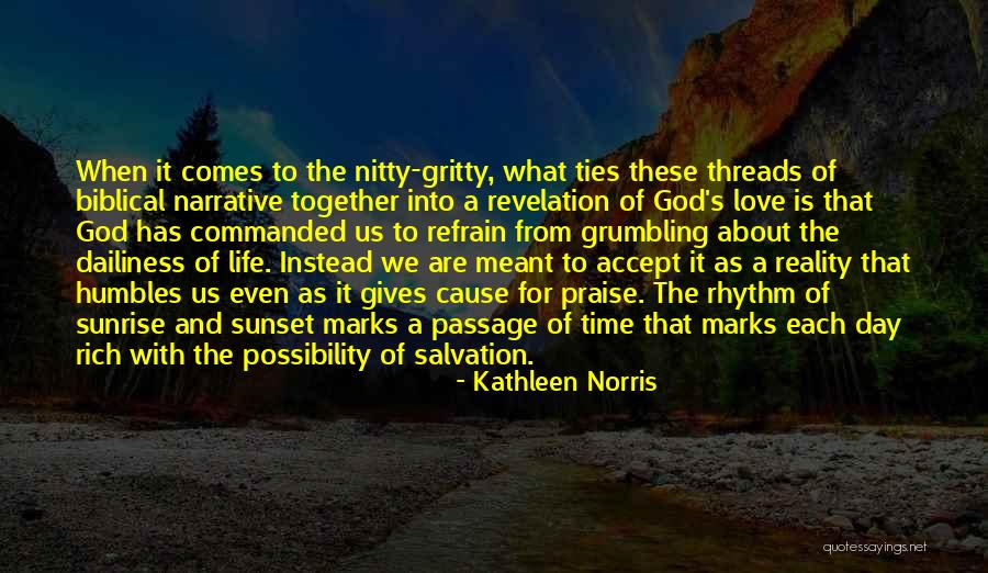 Biblical Narrative Quotes By Kathleen Norris Biblical Narrative Quotes By Kathleen Norris