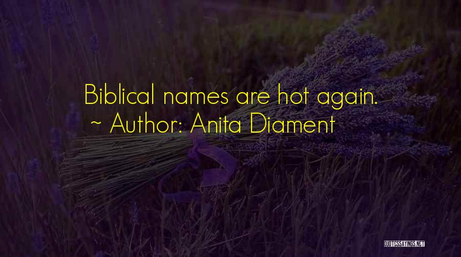Biblical Quotes By Anita Diament