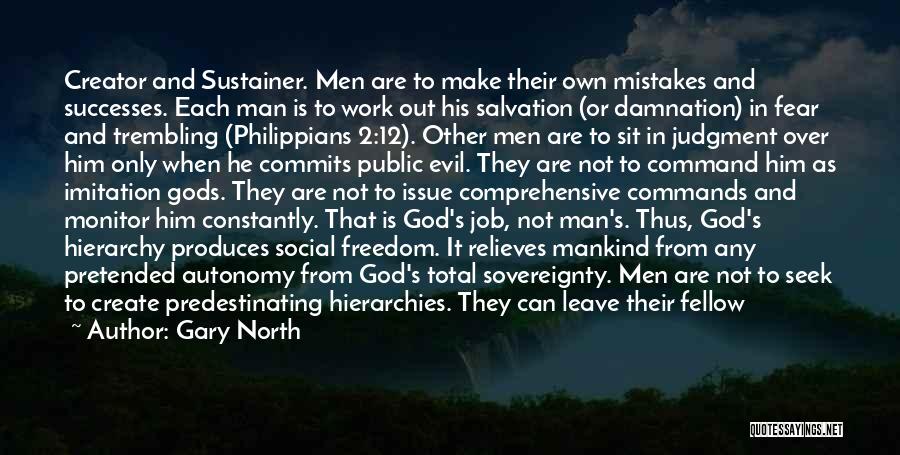 Biblical Quotes By Gary North
