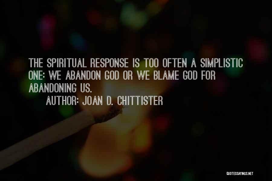 Biblical Reference Quotes By Joan D. Chittister