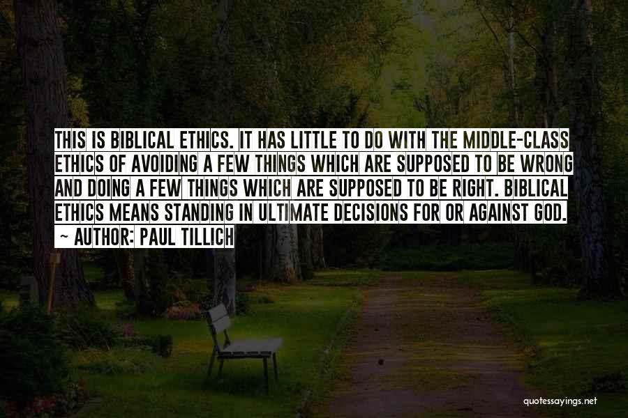 Biblical Truth Quotes By Paul Tillich