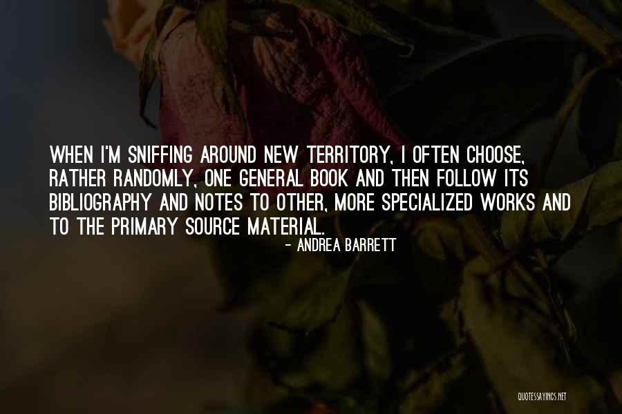 Bibliography Quotes By Andrea Barrett