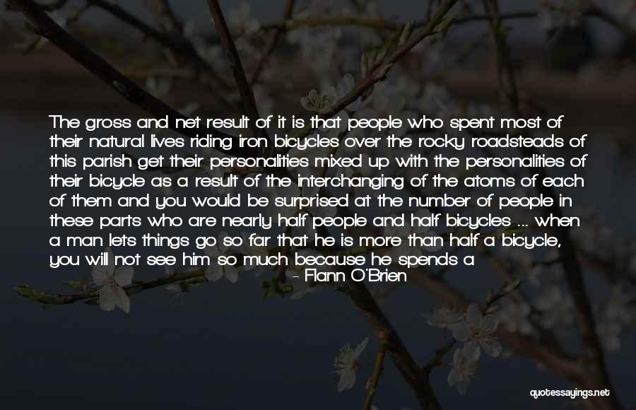 Bicycle Riding Quotes By Flann O'Brien Bicycle Riding Quotes By Flann O'Brien