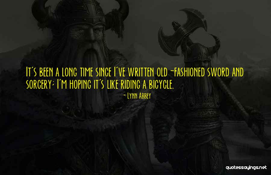 Bicycle Riding Quotes By Lynn Abbey Bicycle Riding Quotes By Lynn Abbey