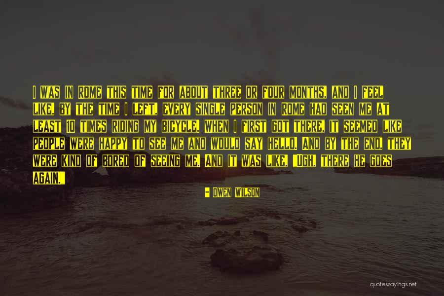 Bicycle Riding Quotes By Owen Wilson Bicycle Riding Quotes By Owen Wilson