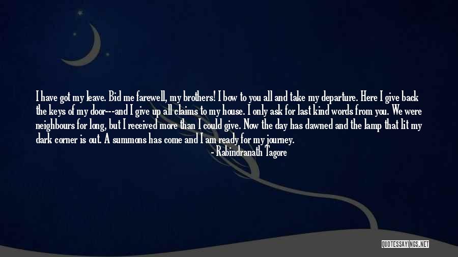 Bid Farewell Quotes By Rabindranath Tagore Bid Farewell Quotes By Rabindranath Tagore