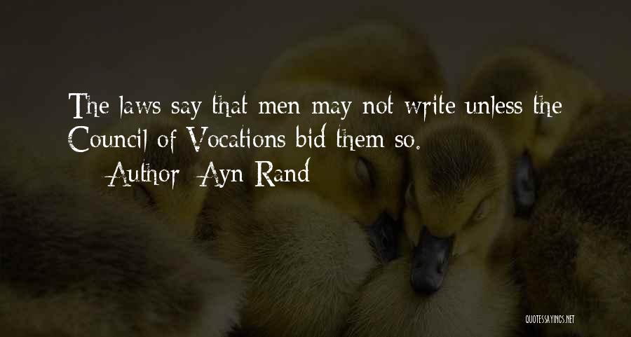 Bid'ah Quotes By Ayn Rand