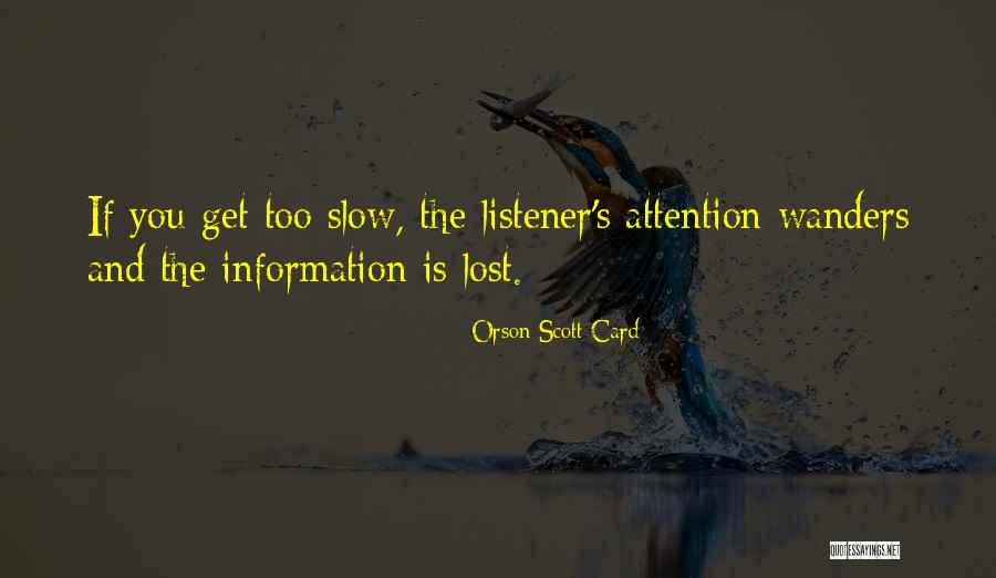 Bidinger Md Quotes By Orson Scott Card Bidinger Md Quotes By Orson Scott Card