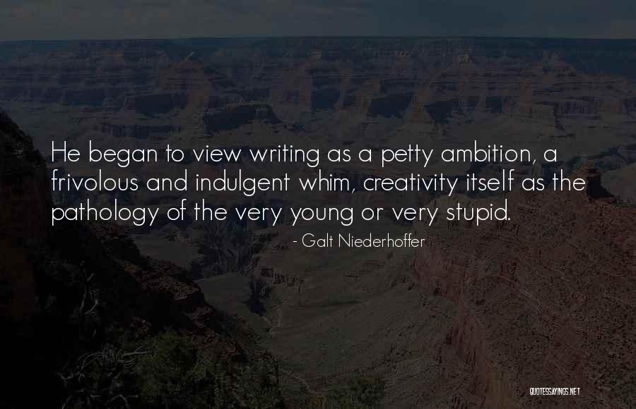 Bielefelder Kennhuhn Quotes By Galt Niederhoffer Bielefelder Kennhuhn Quotes By Galt Niederhoffer