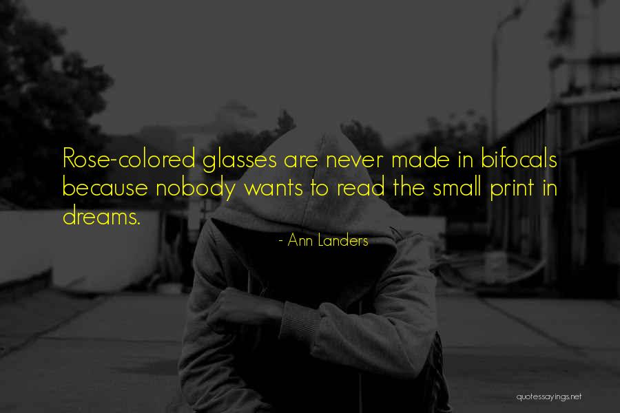 Bifocals Quotes By Ann Landers