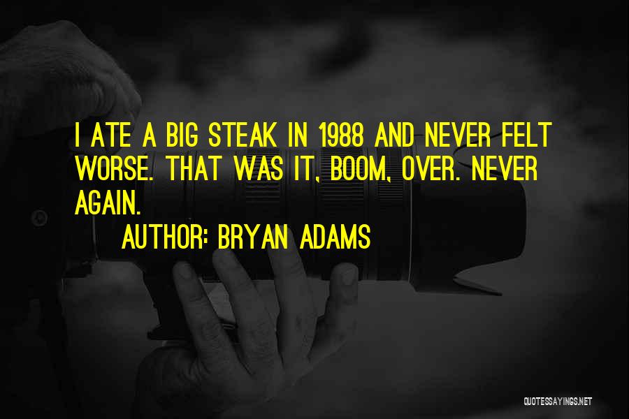 Big 1988 Quotes By Bryan Adams