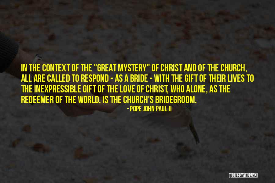 Big Bad Sis Quotes By Pope John Paul II Big Bad Sis Quotes By Pope John Paul II