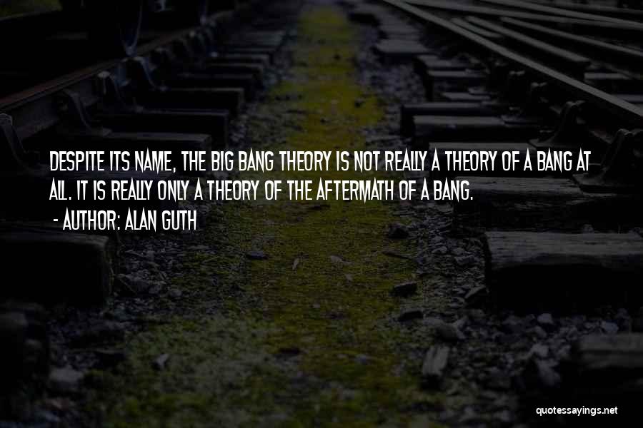 Big Bang Theory Quotes By Alan Guth