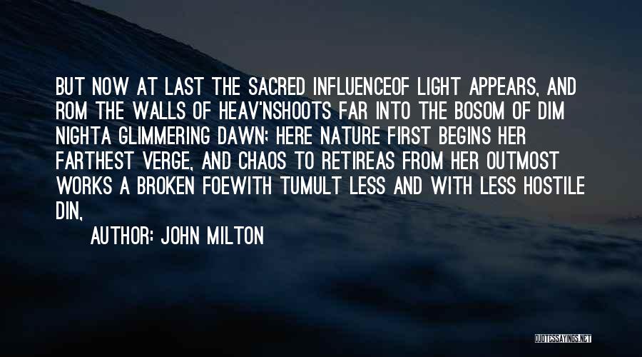 Big Bang Theory Quotes By John Milton