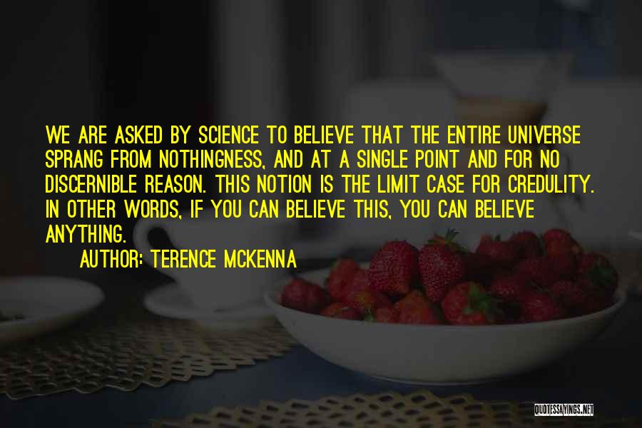 Big Bang Theory Quotes By Terence McKenna