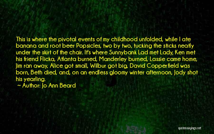 Big Beard Quotes By Jo Ann Beard