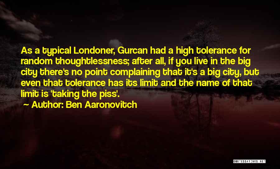 Big Ben Quotes By Ben Aaronovitch