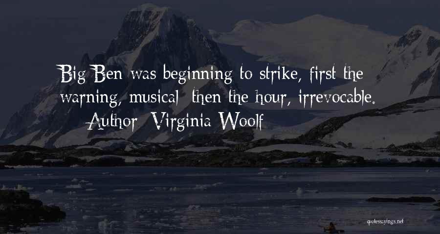 Big Ben Quotes By Virginia Woolf