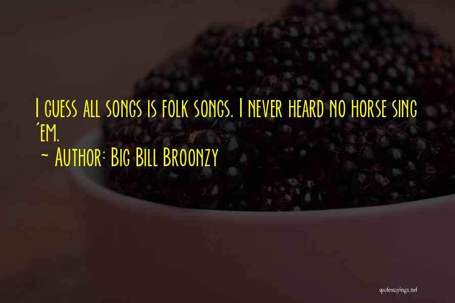 Big Bill Broonzy Quotes 1650493