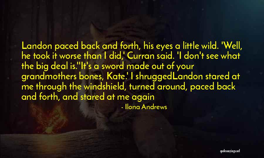Big Bones Quotes By Ilona Andrews Big Bones Quotes By Ilona Andrews