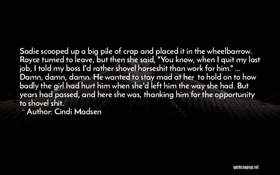 Big Boss Quotes By Cindi Madsen