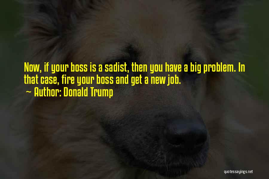 Big Boss Quotes By Donald Trump