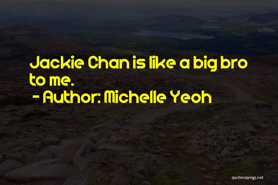 Big Bro Quotes By Michelle Yeoh