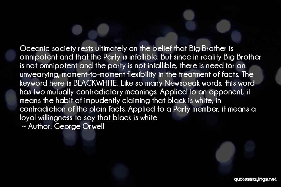 Big Brother Newspeak Quotes By George Orwell