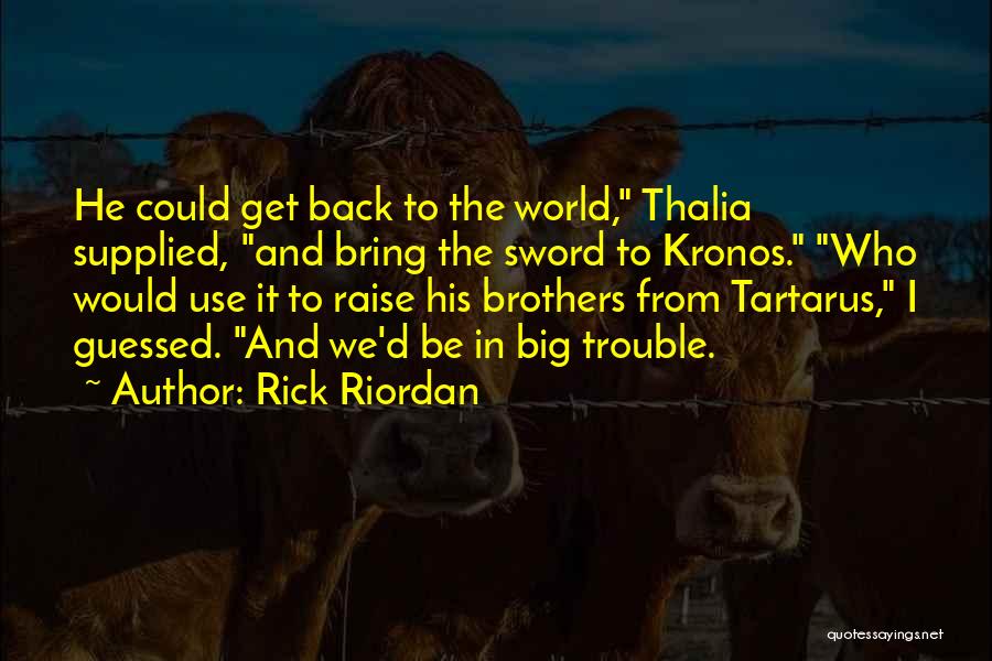 Big Brothers Quotes By Rick Riordan