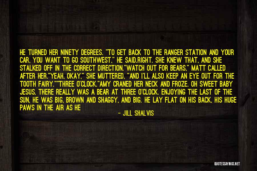 Big Brown Eye Quotes By Jill Shalvis