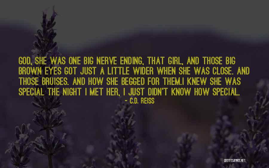 Big Brown Eyes Quotes By C.D. Reiss