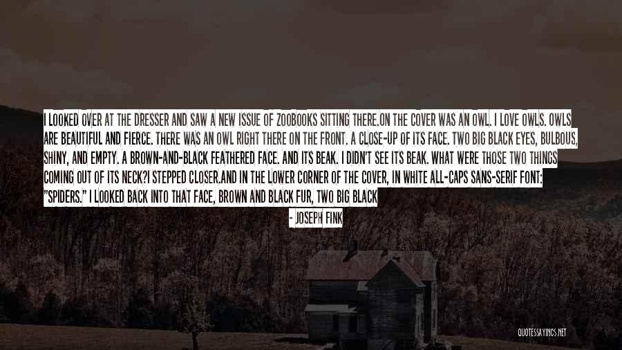 Big Brown Eyes Quotes By Joseph Fink Big Brown Eyes Quotes By Joseph Fink