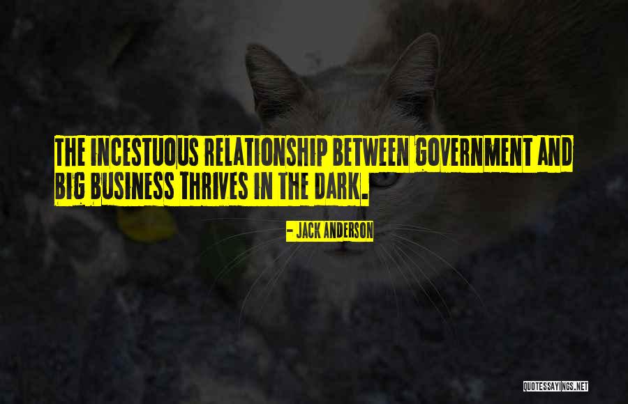 Big Business And Government Quotes By Jack Anderson Big Business And Government Quotes By Jack Anderson