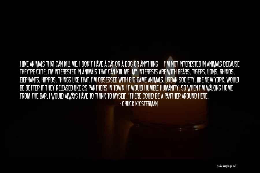 Big Cat Quotes By Chuck Klosterman Big Cat Quotes By Chuck Klosterman