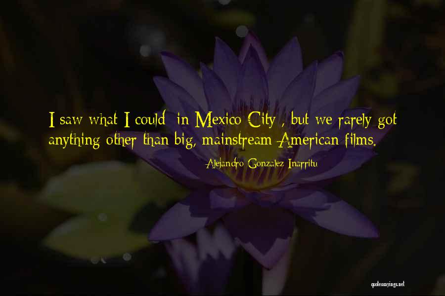 Big Cities Quotes By Alejandro Gonzalez Inarritu