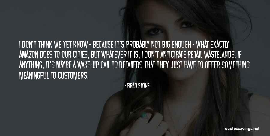 Big Cities Quotes By Brad Stone Big Cities Quotes By Brad Stone