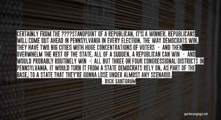 Big Cities Quotes By Rick Santorum