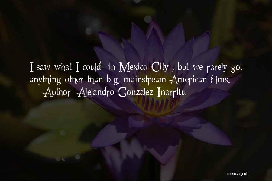 Big City Quotes By Alejandro Gonzalez Inarritu