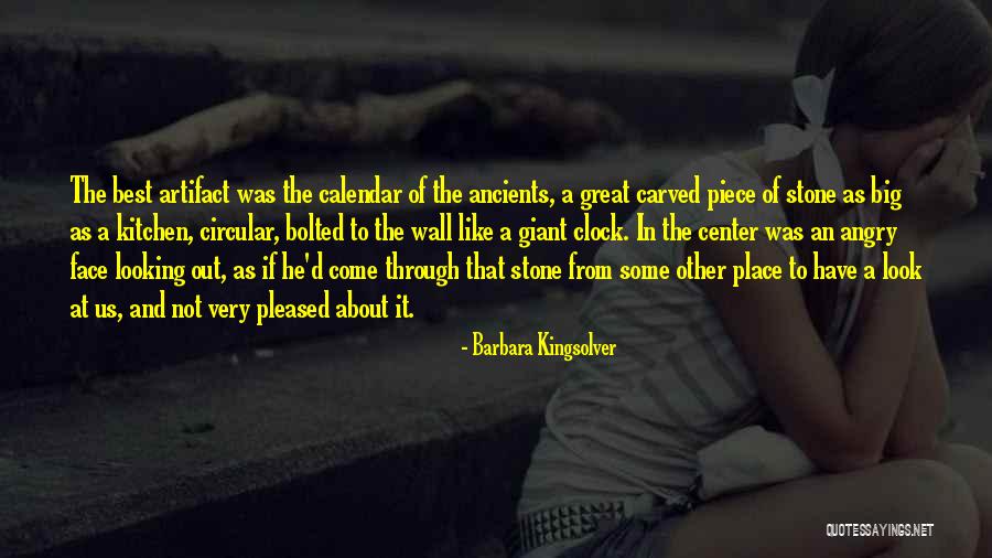 Big Clock Quotes By Barbara Kingsolver Big Clock Quotes By Barbara Kingsolver