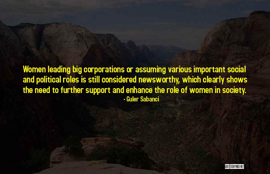 Big Corporations Quotes By Guler Sabanci Big Corporations Quotes By Guler Sabanci