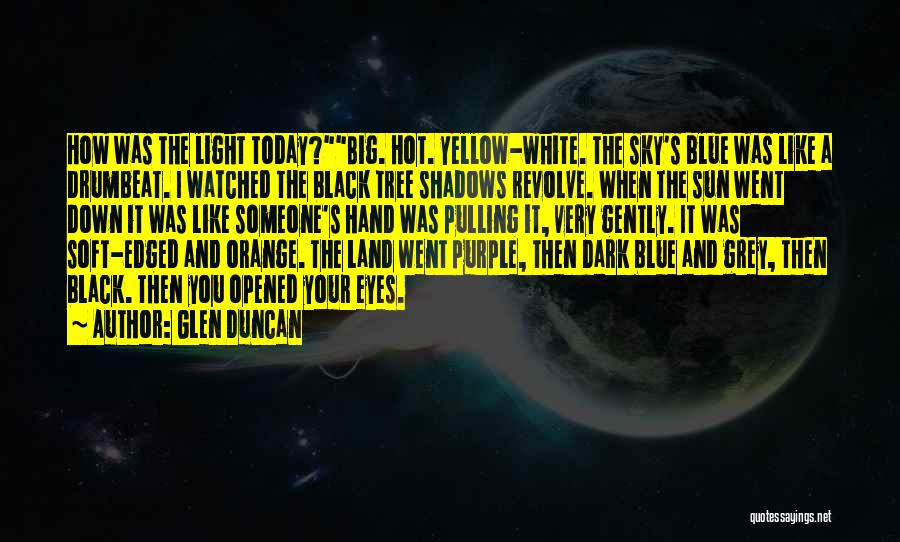 Big Dark Eyes Quotes By Glen Duncan