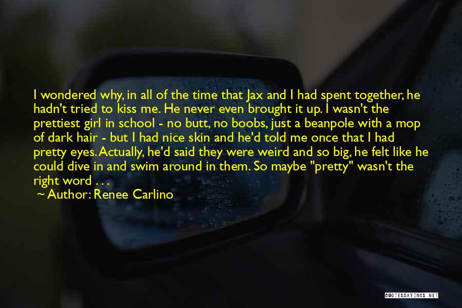 Big Dark Eyes Quotes By Renee Carlino