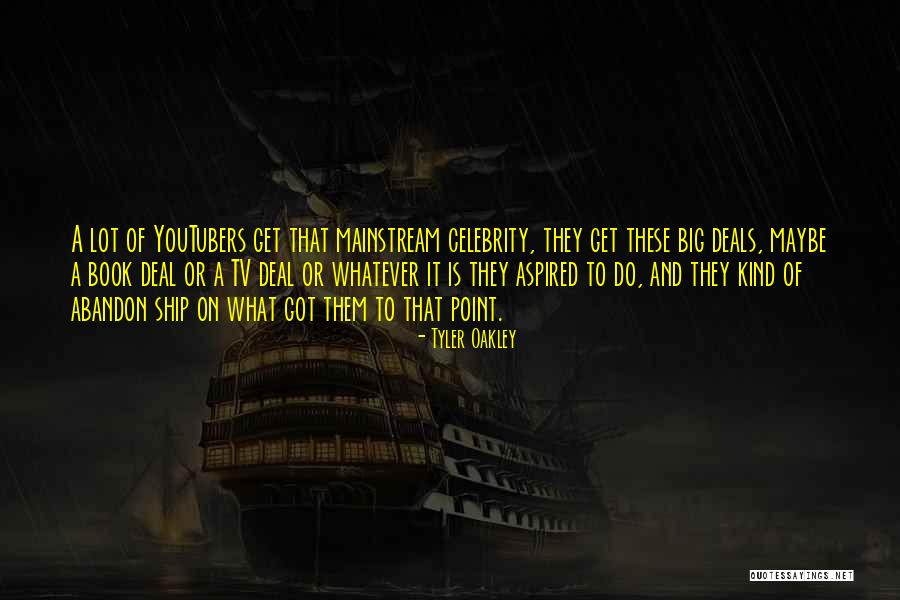 Big Deals Quotes By Tyler Oakley Big Deals Quotes By Tyler Oakley