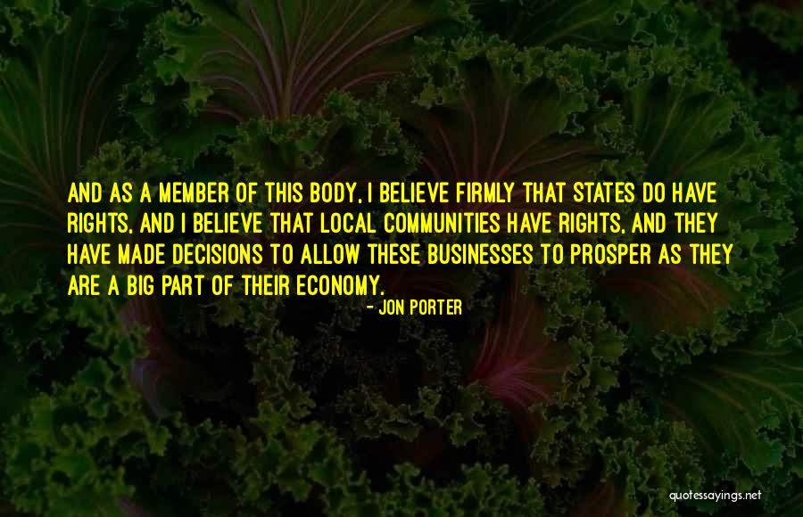 Big Decisions Quotes By Jon Porter Big Decisions Quotes By Jon Porter